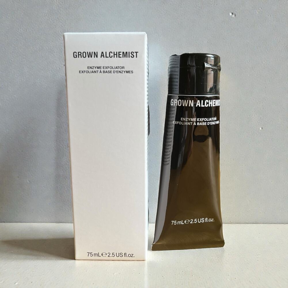 Grown Alchemist Enzyme Exfoliator Gently Improve Tone Texture Unclog Pores 2.5oz